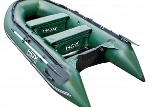 Надувная лодка 2 сорт HDX модель CARBON 280, цвет зелёный, (дерев. пол) P/L (JHDX280PL1207988)