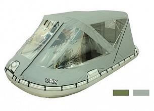 Тент ходовой HDX 370 для лодки (ПВХ, алюм. дуги)