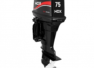 Лодочный мотор 2-х тактный HDX T 75 FEL-T
