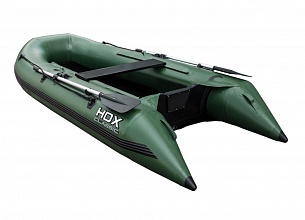 Надувная лодка ПВХ HDX Classic 240 с пайолом, цвет зеленый