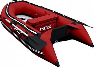 Надувная лодка 2 сорт HDX Oxygen 240 с пайолом, цвет красный (JHDX240AL1100425)