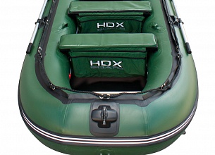 Надувная лодка 2 сорт HDX модель CARBON 280, цвет зелёный, (дерев. пол) P/L (JHDX280PL1207988)